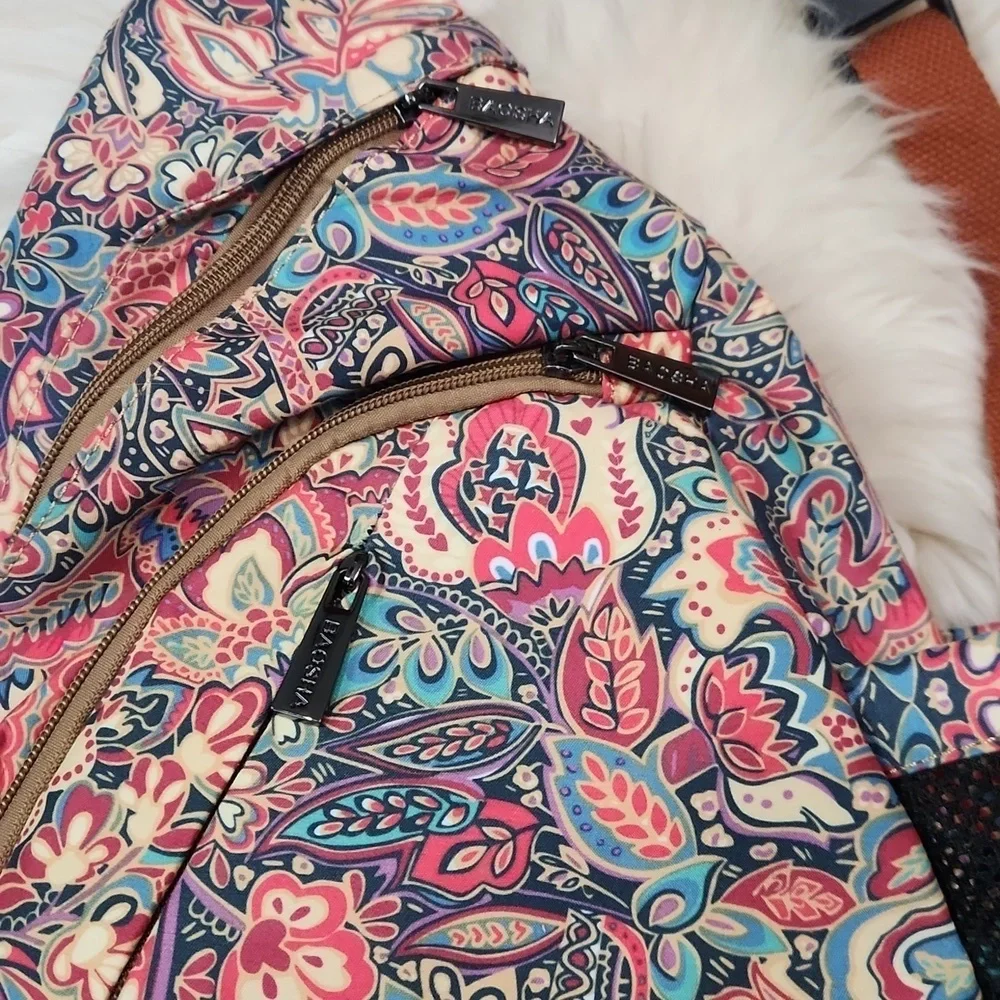 Baosha Paisley Gypsy Pattern Crossbody Shoulder Bag - Picture 2 of 6